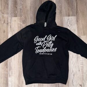 Women's Unisex Graphic Hoodie Size Medium